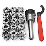 MT 3 ER 32 M 12 コレットで 15 PC ER 32 スプリングコレットセット旋盤ツールの