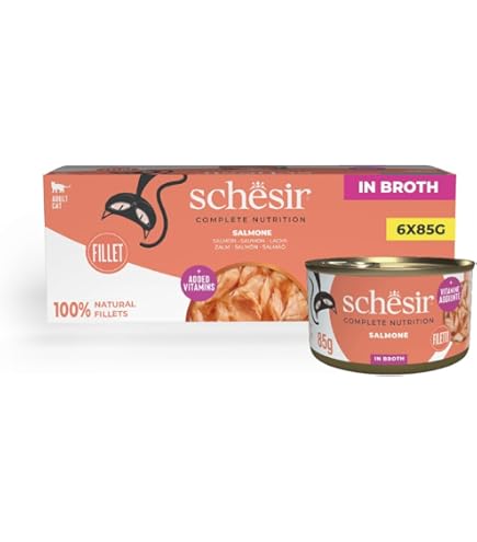 Amazon.co.jp: シシア (Schesir) ツナ&ビーフフィレ 50g×6個パック