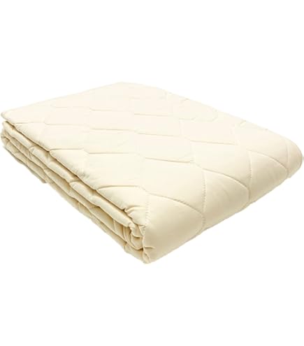 Amazon｜西川 洗える ポリエステル ベッドパッド 抗菌加工 防ダニ加工