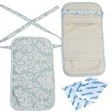 エスメラルダ 抱っこ紐＆ベビーカー兼用 保冷シート アクアダマスク  冷ジェル2個付き 日本製