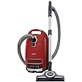 Miele Complete C3 Cat & Dog PowerLine Bagged Cylinder Vacuum Cleaner with Turbo Brush for Pet Hair, Power Efficiency Motor, O