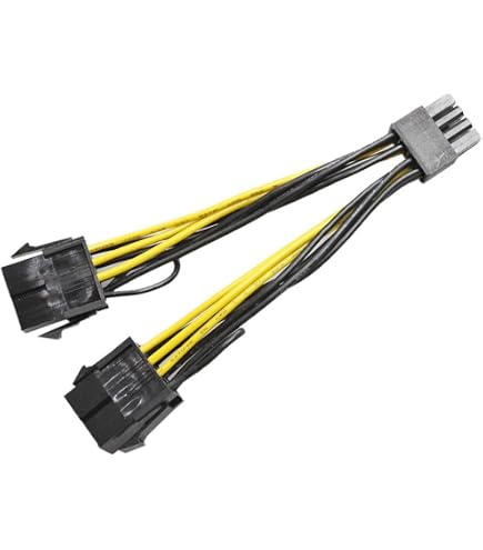 Amazon.co.jp: Asukohu PCIe 6ピン メス - 12ピン オス GPU 電源