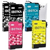 【バウストア】エプソン IB07CL4A 互換インクカートリッジ ブラック増量5個 対応機種: PX-M6010F PX-M6011F PX-S6010
