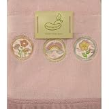 Beansprout Dream Sleep Grow Baby Blanket 30X36in, Pink, Rainbow/Flower by Bean Sprout