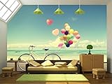 wall26  -  粘着壁紙、Lサイズ壁絵シリーズ 100"x144" WMR-WP-X-D468-100x24x6
