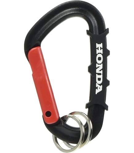 Amazon | Honda(ホンダ) Honda レザーオーバルキーホルダー K(ブラック