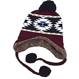 子供用 ニットキャップ ベビー キッズ 男の子 女の子 スキー 雪遊び 冬物 帽子 fo-5550 ブラウン