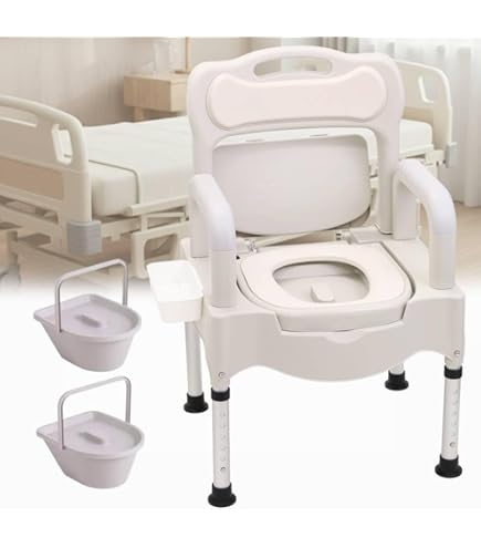Amazon.co.jp: 大人のおまる、高齢者用アームレスト付きトイレ
