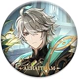 原神 Genshin Impact 公式グッズ 缶バッジ 人気キャラ (アルハイゼン)
