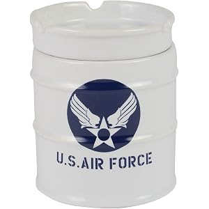 愛龍社 NEWドラム缶灰皿 AIR FORCE AR-1426-1