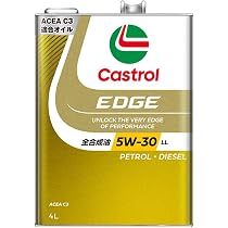 Amazon | Castrol(カストロール) エンジンオイル 5W-30 EDGE LL, ACEA