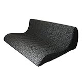 アンダーバー ローソファー クルヴァ2P ネップブラック