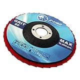 Fenteer 全4種　研磨　アングル　グラインダー　サンディングディスク　60/200/400グリット　研削ホイール　ロータリー　多用途 - 60グリット；100mm