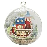 Zhhlinyuan Handmade DIY Assembling Cabin モデル Wooden Castle Model Toy Creative Dollhouse Children's G