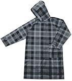 レイニーデイズ レインコート チャコールチェック