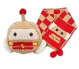 ZKKK 子供帽子スカーフセット　ニット帽子 ベビー　かわいい　男の子　女の子　刺繍　カー　防寒保温　耳保護　ウールキャップ　キッズ秋冬用 ハット 　男女兼用　お出かけ　アウタドアウェア