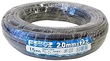 OHM 屋内配線用 Fケーブル 2.0mm×2芯 15m (04-3395)