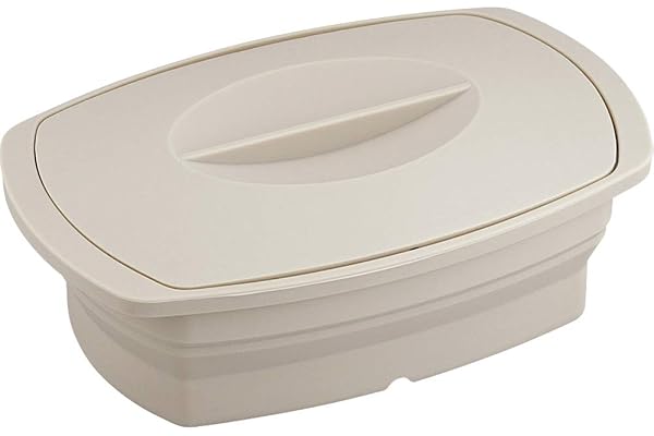 和平フレイズ 電子レンジ調理 シリコーンスチーマー 角型 アイボリー 蒸し料理 煮込み料理 麺類 ケーキ作り オーブンにも対応 耐熱200度 レシピ付き マジカリーノ RE-7264
