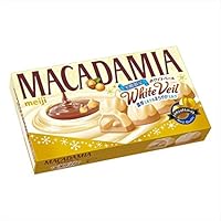 明治 マカダミアチョコレートホワイトベール 9粒 &times;10箱