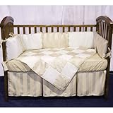Baby Doll Bedding Gold Sensation Mini Crib/ Port-a-Crib Set, Gold by BabyDoll Bedding