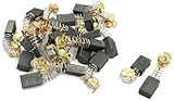 uxcell カーボンブラシ　炭素ブラシ　汎用電動モーター用　動力道具　交替品 16.5×11x7mm 43＃スプリングコネクタ