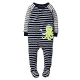 カーターズ Carter's パジャマ カバーオール 長袖 足つき キッズ 子供服 綿リブ100% 1-Piece Snug Fit Cotton PJs 2T (88-93 cm)