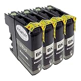 brother ブラザー LC111 (PGBK/顔料ブラック)【4本】 最新 互換 インクカートリッジ 111 111BK LC111BK インク 純正と併用可能 DCP-J552N DCP-J557N MFC-J727D DCP-J752N DCP-J757N MFC-J820DN MFC-J827DN MFC-J870N MFC-J890DN DCP-J952N DCP-J957N …