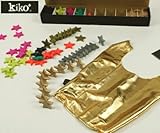 kiko+ tanabata(キコ たなばた 七夕)　星形ドミノセット 木製 積み木 木のおもちゃ ドミノ倒し 出産祝いや誕生日プレゼントに！ by kukkia（クキア） [並行輸入品]