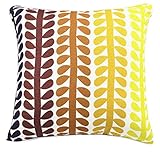 幾何学プリントパターンクッションカバーCHEZMAXファスナー付きコットンスローピロPillowslip正方形装飾枕カバー 20*20''WITH FILLER CM-HT-PCPC-B-01-505