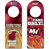 Miami Heat公式NBA 13インチx 4インチ木製サインでWinCraft