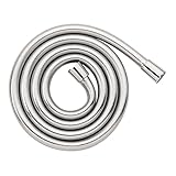 Hansgrohe 28276003 Techniflex B Hose, 63-Inch, Chrome [並行輸入品]