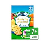 安っぽい野菜のパスタ7 Mths + 100グラム (Heinz) (x 4) - Heinz Cheesy Vegetable Pasta 7 Mths+ 100g (Pack of 4) [並行輸