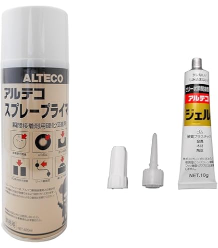 Amazon.co.jp: 【セット買い】アルテコ 業務用 瞬間接着剤用硬化促進剤