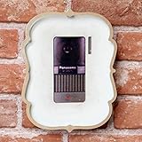 インターホンカバー ハンドメイド 装飾 エクステリア 手作り 簡単取り付け AQ-CB-01-A シンプル