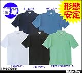 ミチオショップ ACCORD 半袖ポロシャツ(筒袖) 7950 大きいサイズ 三愛 5L 04)ブルー