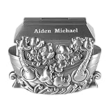 Noah 's Arkカスタム彫刻Piggy Bank – ブラシニッケルPersonalized