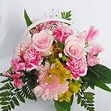 誕生日、記念日、母の日にピンクのカーネーションのアレンジ