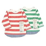 La Chiave(ラ キエーベ) 長袖Ｔシャツ (80～130cm) キムラタンの子供服 (53264x53464-161a) レッド 95
