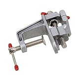 Yibuy ミニテーブルベンチバイスピアノ修理ツールシルバー