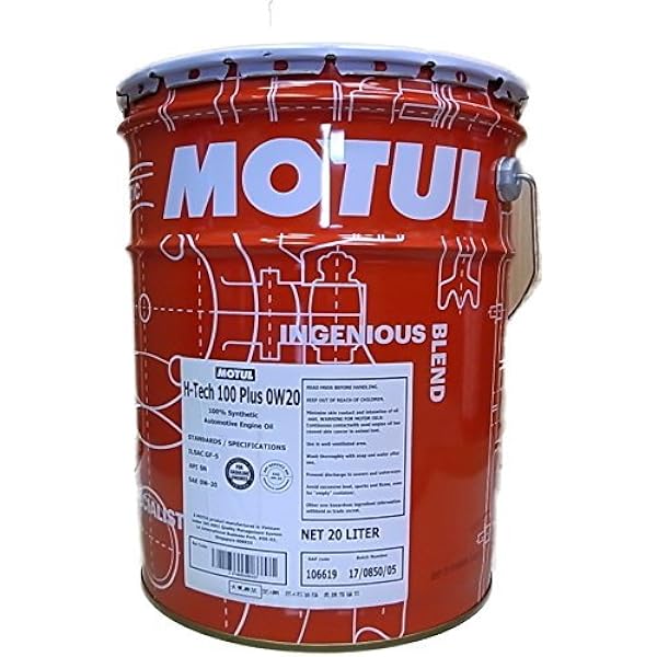 Amazon.co.jp: Motul H-TECH 100 PLUS (H-Tech 100 Plus) 5W30 Engine  