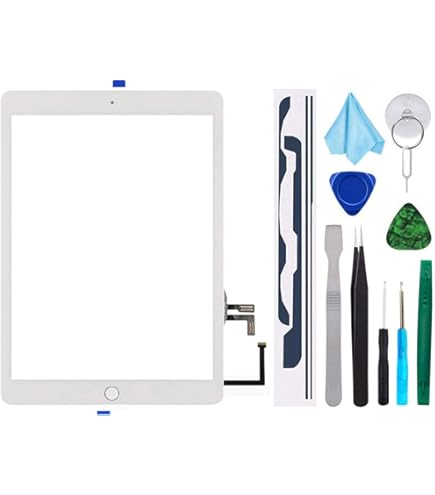 Amazon.co.jp: TPhaelay ホワイト タッチスクリーン 交換品Ipad 第5
