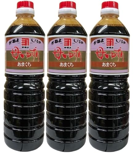 Amazon.co.jp: 鹿児島の甘い醤油 かねよ・坂口商店セット 母ゆずり
