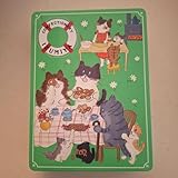 泉屋 ねこ缶 クッキー缶 空き缶 猫 クッキー IZUMIYA