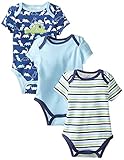 Best Beginnings Baby-Boys Newborn Dino Bodysuits Navy 3 Months [並行輸入品]