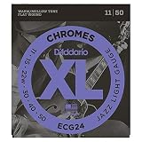 ダダリオ D'Addario ECG24 フラットワウンド エレキギター弦×3セット