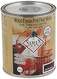 SamaN SAM-313-1L 1-Quart Interior Stain for Fine Wood for Seal, Stain and Varnish, Wild Blackberry [