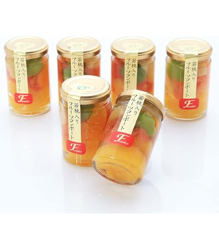 Amazon | 新宿高野 フルーツコンポートセット6入B | 新宿高野