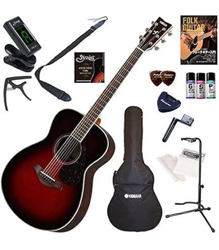 Amazon | アコースティックギター 初心者 セット YAMAHA FG820 SB