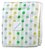 日繊商工 TROUSSEAU ピンドッツ ウォッシュタオル グリーン QLT-1519