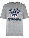 NCAA Connecticut Huskies 2014 National Championship Tシャツ、グレー S